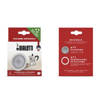 Bialetti Moka Pot Single-Person Washer and Filter