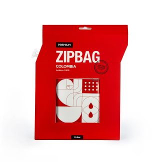 1 Liter ZipBag Clombia