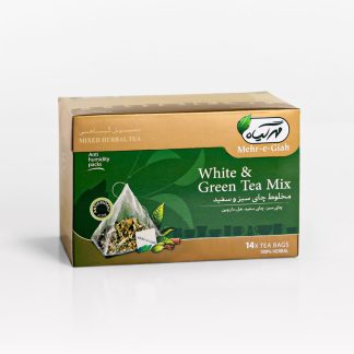 Mehrgyah green and white tea infusion